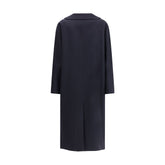 Lardini Black Cashmere Coat